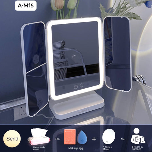 Espejo LED de mesa SATE recargable